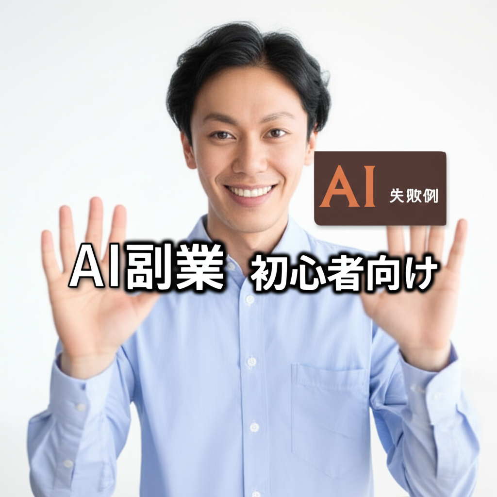 【驚愕】AI副業で9割が失敗する7つの残酷な真実!初心者が月5万円を確実に稼ぐための完全攻略法